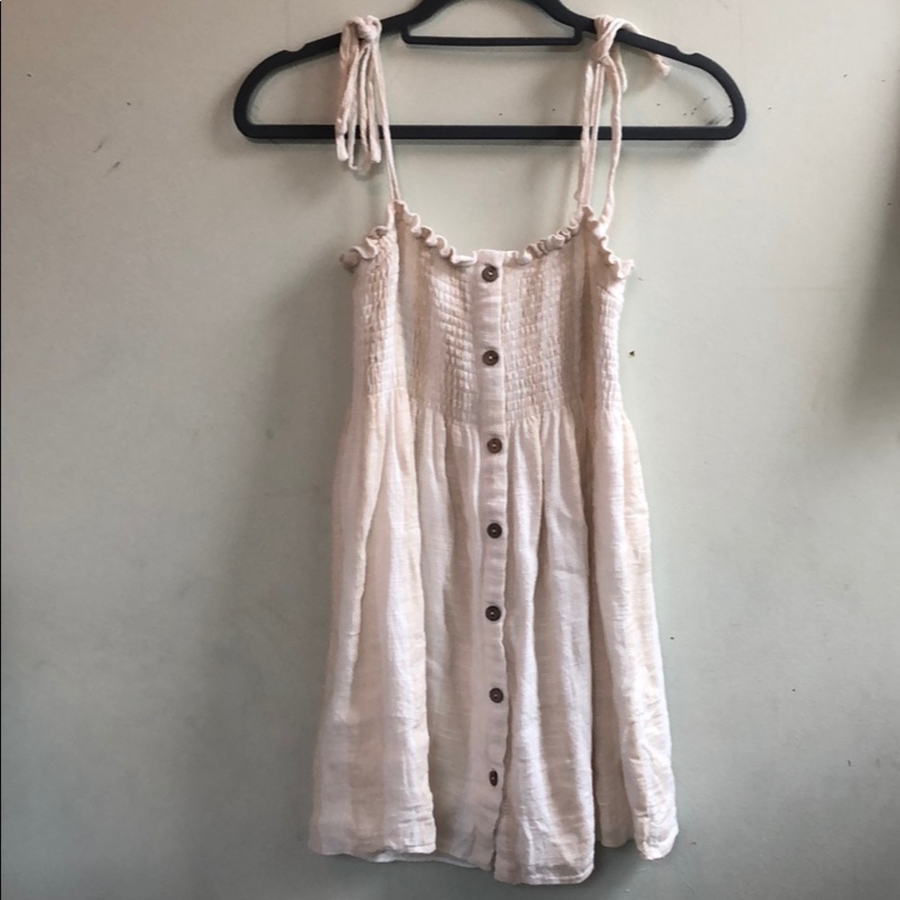 Grey Bandit Cream Dress - Picture 1 of 2